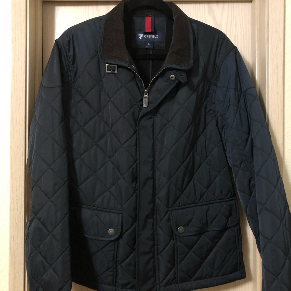 Cremieux quilted fleece jacket